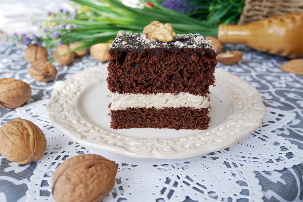 Czekoladowe ciasto na nalewce z kremem orzechowym - przepis - Przepis Na Ciasto Czekoladowe W 5 Minut