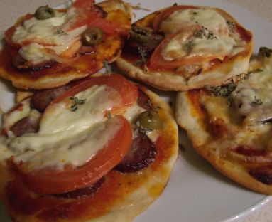 Pizzerinki z pomidorami