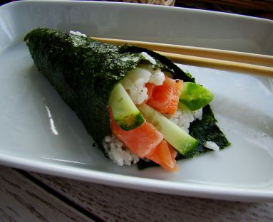 Temaki sushi udomowione