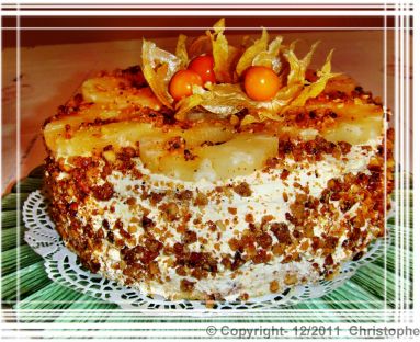 Tort ananasowy