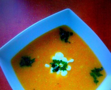 Zupa Karotka z Imbirem
