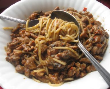 spaghetti palce lizac