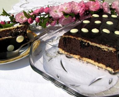 czekoladowe ciasto gotowane