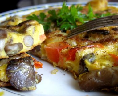 omlet grzybowy