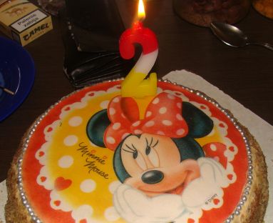 Tort na 2 urodzinki mojej Ninki