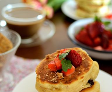 Zdrowo nadziane pancakes