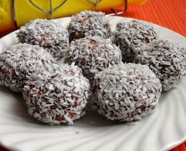 Kokosowo-czekoladowe biszkopciki