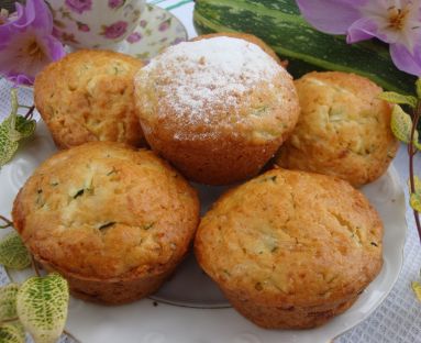 Kokosowo- cukiniowe muffinki bez jajek