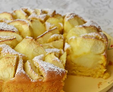 Dyniowe ciasto z jabłkami