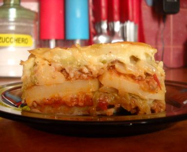 Ziemniaczane lasagne