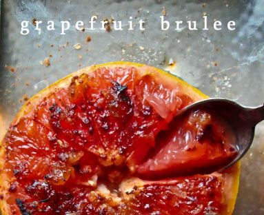 Grapefruit brulee