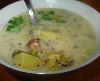 zupa z chrzanem