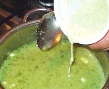 Zupa-krem z brokułów