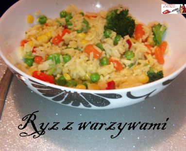 ryż z warzywami
