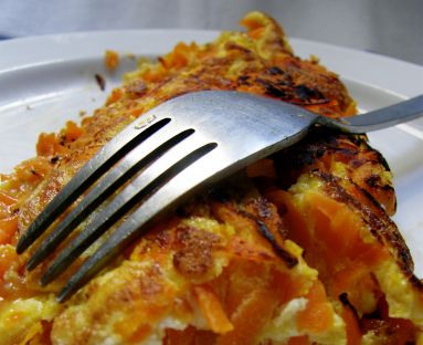 Marchewkowy omlet