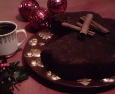 Bożonarodzeniowe ciasto czekoladowe