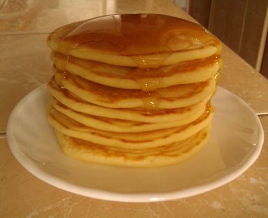 pancakes'y z miodem