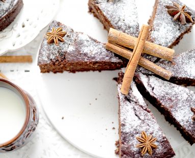 Ciasto dyniowo-czekoladowe na mące pełnoziarnistej