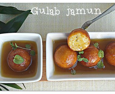 Gulab jamun - indyjskie pączki