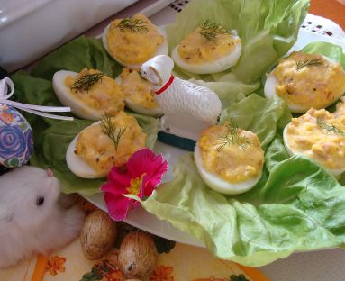 Jajeczka pod serem