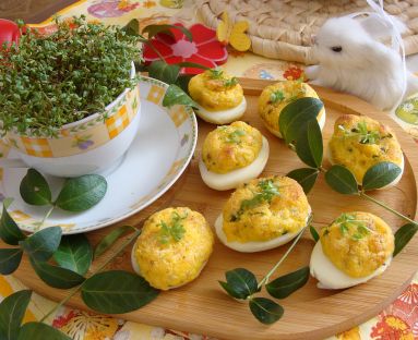 Jajka cebulowo-maślane
