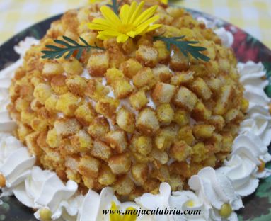 "Mimoza"-wiosenne ciasto wloskie