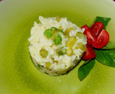 SZparagowe risotto