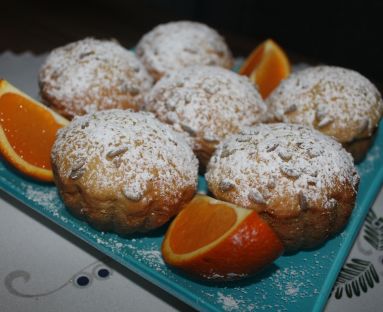 Muffinki Pomarańczowe