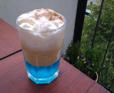 Coffee "blue curacao"