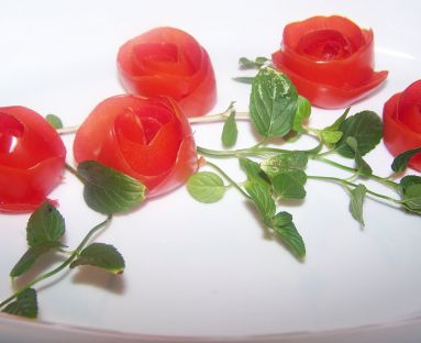pomidorowe różyczki