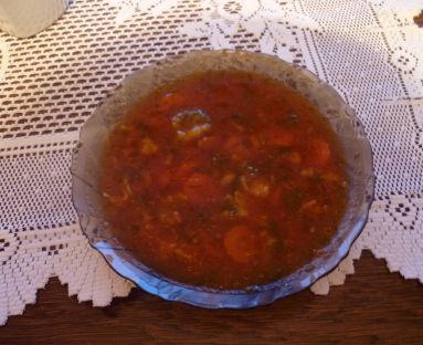 Zupa pomidorowa tradycyjna,prosta, nie krem