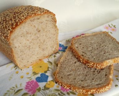 Drożdżowy chleb z kasza gryczaną