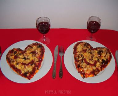 pizza dla zakochanych