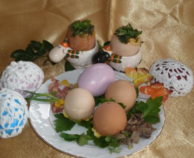 jaja faszerowane na Wielkanocne śniadanie i nie tylko :)