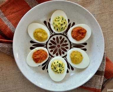 Jajka faszerowane na trzy sposoby
