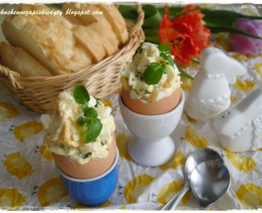 Jajka z majonezem i rukwią