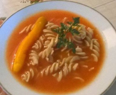 Dietetyczna zupa pomidorowa 