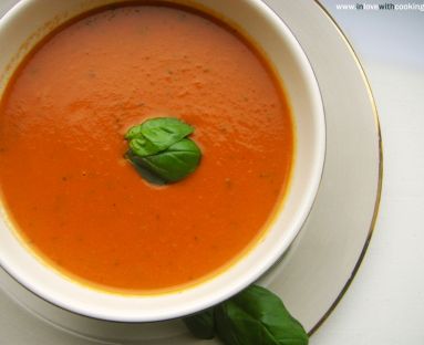 Zupa pomidorowa z mascarpone