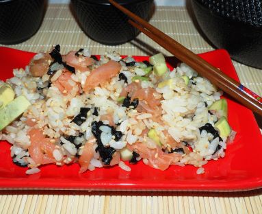 Sałatka a'la sushi