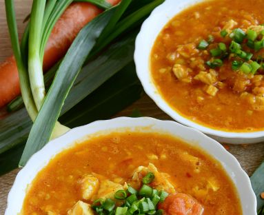 Zupa curry z soczewica 