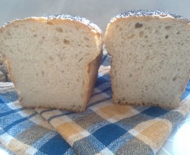 Chleb pszenny na kwaśnym mleku