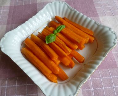 Pieczone marchewki