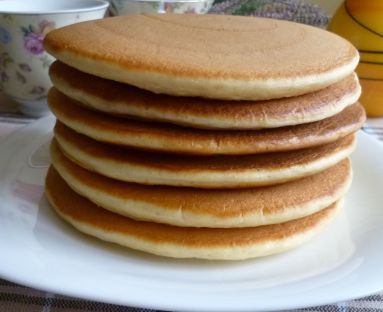 Pancakes na kefirze