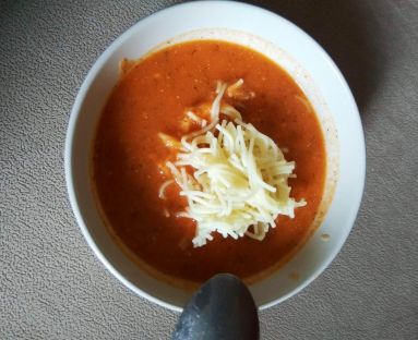 Pyszna zupa-krem paprykowo-pomidorowa