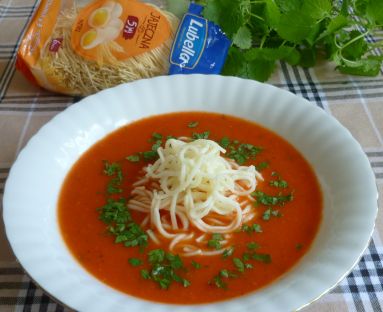 Zupa pomidorowa z piekarnika