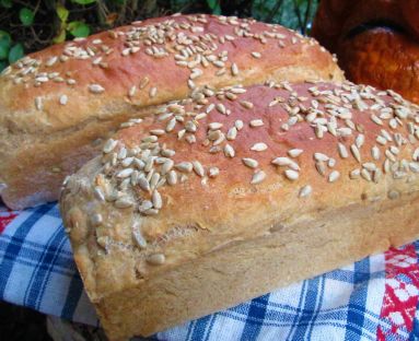 Domowy chleb bez wyrabiania,zawsze wychodzi (z mąką pełnoziarnistą)