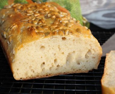 Najprostszy chleb pszenny bez wyrabiania