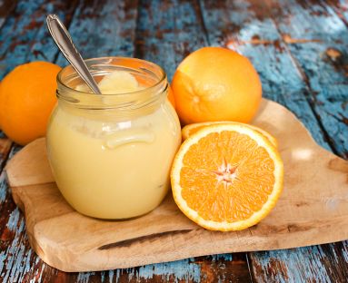 Orange curd - pyszny krem pomarańczowy