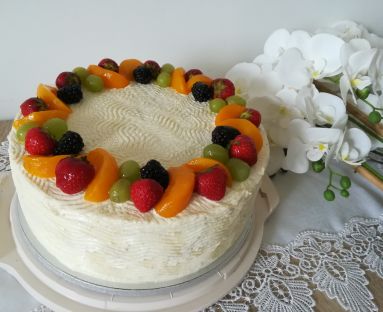 Tort serowo- owocowy na Dzień Mamy