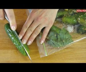 Jak zrobić ogórki małosolne na sucho